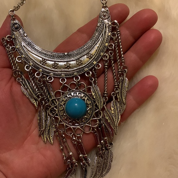 Dream catcher feather choker necklace - Picture 12 of 12